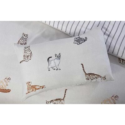 Set di biancheria per gatti Rapport Home - Dimensione king - Microfibra Purrfect Set di biancheria per gatti Rapport Home - Dimensione king - Microfibra Purrfect