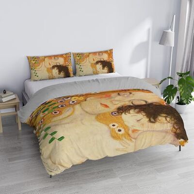 Italian Bed Linen Parure Copripiumino Matrimoniale “Sogni d’Autore” 100% cotone, Made in Italy, 250×200 cm con Doppia Patella 50 cm + 2 Federe 50×80 cm con Patella Interna, Stampa Digitale SD50 Italian Bed Linen Parure Copripiumino Matrimoniale “Sogni d’Autore” 100% cotone, Made in Italy, 250×200 cm con Doppia Patella 50 cm + 2 Federe 50×80 cm con Patella Interna, Stampa Digitale SD50