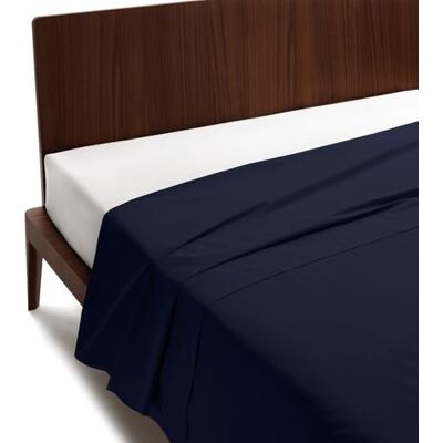 osama home GUZZINI Classic Lenzuola Matrimoniali Cotone 240x280 100% Percalle Certificato OekoTex Fresco e Traspirante, Lenzuolo Matrimoniale Piano Sopra per Biancheria da Letto Morbida e Resistente osama home GUZZINI Classic Lenzuola Matrimoniali Cotone 240x280 100% Percalle Certificato OekoTex Fresco e Traspirante, Lenzuolo Matrimoniale Piano Sopra per Biancheria da Letto Morbida e Resistente