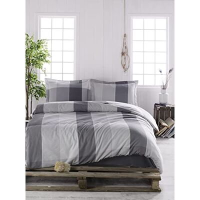 Set di biancheria Clark - Cotone, Stampa con pigmento, 200x220 cm Set di biancheria Clark - Cotone, Stampa con pigmento, 200x220 cm
