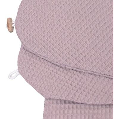 HOBEA-Germany Fodera per cuscino da allattamento per cuscino da allattamento 190cm in diversi colori e disegni (Nido D´ape Malva) HOBEA-Germany Fodera per cuscino da allattamento per cuscino da allattamento 190cm in diversi colori e disegni (Nido D´ape Malva)