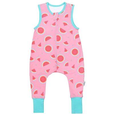 TupTam Sacco Nanna con Piedini – Sacco Nanna Neonato Estivo 0.5 TOG, Cotone OEKO-TEX, Anguria, 116-122 TupTam Sacco Nanna con Piedini – Sacco Nanna Neonato Estivo 0.5 TOG, Cotone OEKO-TEX, Anguria, 116-122