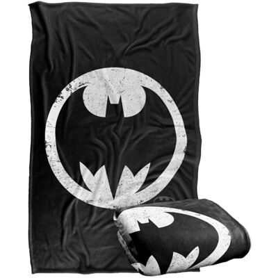 LOGOVISION Batman Frank Miller Bat Signal Coperta super morbida al tatto setoso – 91 x 147 cm LOGOVISION Batman Frank Miller Bat Signal Coperta super morbida al tatto setoso – 91 x 147 cm