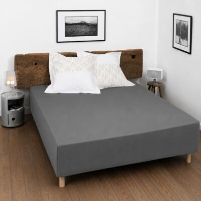 HOME LINGE PASSION - Lenzuolo con angoli - 140x190cm - OEKO-TEX 100 HOME LINGE PASSION - Lenzuolo con angoli - 140x190cm - OEKO-TEX 100