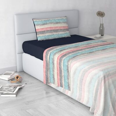 Italian Bed Linen Set Lenzuola Letto Fashion, Made in Italy- Completo Letto in Morbida Microfibra, Lenzuolo Sotto con Angoli, Telo Sopra 180x270 e Federa con Patella Interna, Piazza e Mezza, Sarah Italian Bed Linen Set Lenzuola Letto Fashion, Made in Italy- Completo Letto in Morbida Microfibra, Lenzuolo Sotto con Angoli, Telo Sopra 180x270 e Federa con Patella Interna, Piazza e Mezza, Sarah