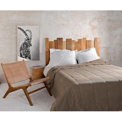 Linder Copriletto Vercors, colore: tortora in 250 x 260 cm Linder Copriletto Vercors, colore: tortora in 250 x 260 cm