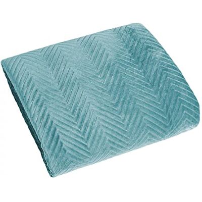 Eurofirany Copriletto Esclusivo Glamour Menta, 200 x 220 cm, Tessuto, Sofia Minze Eurofirany Copriletto Esclusivo Glamour Menta, 200 x 220 cm, Tessuto, Sofia Minze