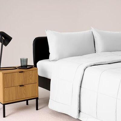 Bassetti Trapunta Matrimoniale, Bianco, Tessuto 100% Cotone E Imbottitura 100% Poliestere, 260X260 cm, Morbida Calda E Traspirante, Ideale Per Stagioni Autunno, Inverno E Primavera, Piumone E Piumino Bassetti Trapunta Matrimoniale, Bianco, Tessuto 100% Cotone E Imbottitura 100% Poliestere, 260X260 cm, Morbida Calda E Traspirante, Ideale Per Stagioni Autunno, Inverno E Primavera, Piumone E Piumino