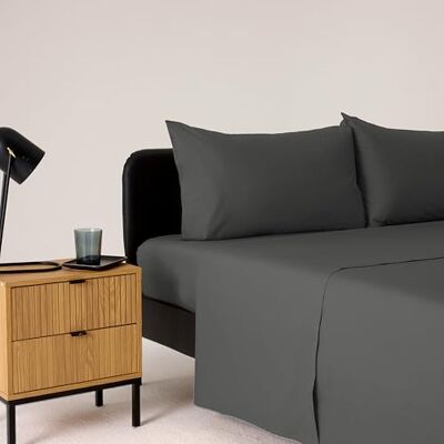 Bassetti Completo Letto Matrimoniale, Grigio, 100% Cotone, 240X280 cm, Set Lenzuola, Parure, Lavabile In Lavatrice, Lenzuolo Sopra, Lenzuolo Sotto Con Angoli, 2 Federe Bassetti Completo Letto Matrimoniale, Grigio, 100% Cotone, 240X280 cm, Set Lenzuola, Parure, Lavabile In Lavatrice, Lenzuolo Sopra, Lenzuolo Sotto Con Angoli, 2 Federe