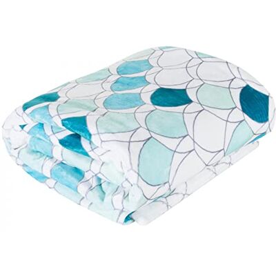 Eurofirany Design91 Coperta per Divano, copriletto, Set Kloe, Soggiorno, Poliestere, Menta, 70 x 60 cm Eurofirany Design91 Coperta per Divano, copriletto, Set Kloe, Soggiorno, Poliestere, Menta, 70 x 60 cm