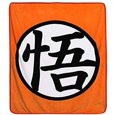 Great Eastern Entertainment Dragon Ball Z Goku Symbol Coperta, Cotone, Multicolore Great Eastern Entertainment Dragon Ball Z Goku Symbol Coperta, Cotone, Multicolore
