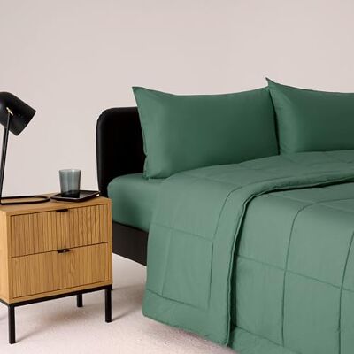 Bassetti Trapunta Singola, Salvia, Tessuto 100% Cotone E Imbottitura 100% Poliestere, 170X260 cm, Morbida Calda E Traspirante, Ideale Per Stagioni Autunno, Inverno E Primavera, Piumone E Piumino Bassetti Trapunta Singola, Salvia, Tessuto 100% Cotone E Imbottitura 100% Poliestere, 170X260 cm, Morbida Calda E Traspirante, Ideale Per Stagioni Autunno, Inverno E Primavera, Piumone E Piumino