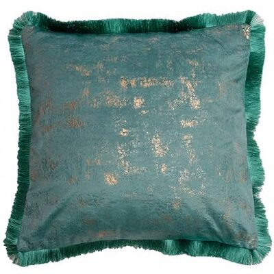 Chic Home OH MY CHIC 2 Federa in velluto 45 x 45 turchese Chic Home OH MY CHIC 2 Federa in velluto 45 x 45 turchese