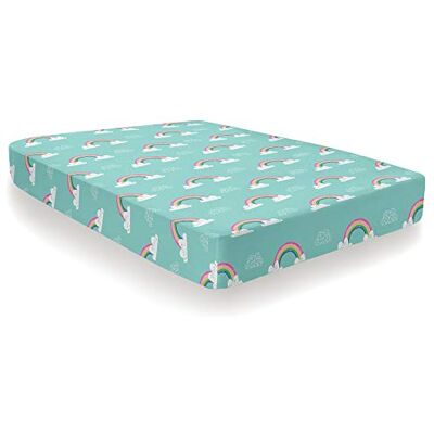 Lenzuolo con angoli bambino Bedlam Unicorno Arcobaleno - Lenzuolo con angoli Lenzuolo con angoli bambino Bedlam Unicorno Arcobaleno - Lenzuolo con angoli