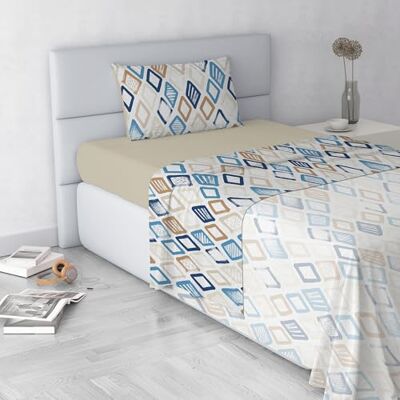 Italian Bed Linen Set Lenzuola Letto Fashion, Made in Italy- Completo Letto in Morbida Microfibra, Lenzuolo Sotto con Angoli, Telo Sopra 150x270 e Federa con Patella Interna, Singolo, Jolly Italian Bed Linen Set Lenzuola Letto Fashion, Made in Italy- Completo Letto in Morbida Microfibra, Lenzuolo Sotto con Angoli, Telo Sopra 150x270 e Federa con Patella Interna, Singolo, Jolly