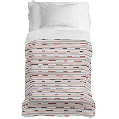 PENSIERI DELICATI Telo Copriletto 220x280 cm, Telo Singolo 100% Cotone Pique, Ideale Come Telo Arredo, Coperta Salva Letto 1 Piazza e Mezza, Fantasia Roma Arancio, 100% Made in Italy PENSIERI DELICATI Telo Copriletto 220x280 cm, Telo Singolo 100% Cotone Pique, Ideale Come Telo Arredo, Coperta Salva Letto 1 Piazza e Mezza, Fantasia Roma Arancio, 100% Made in Italy