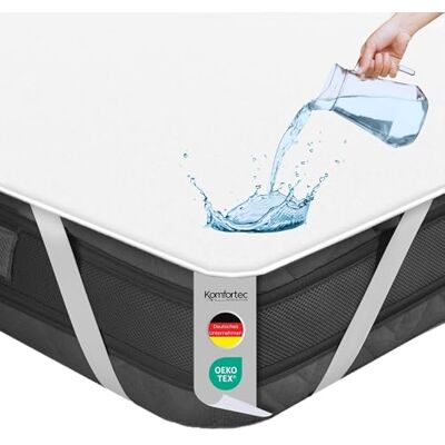 Komfortec - 90x200 cm Set di 2 - Impermeabile - Coprimaterasso Komfortec - 90x200 cm Set di 2 - Impermeabile - Coprimaterasso
