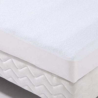 Poyet Motte Made In France Poyet Motte Coprimaterasso Materasso Cotone Bianco, Cotone, Bianco, 200x080x1 cm Poyet Motte Made In France Poyet Motte Coprimaterasso Materasso Cotone Bianco, Cotone, Bianco, 200x080x1 cm