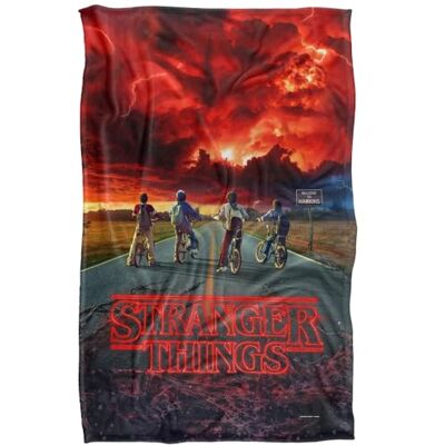 Stranger Things Mind Flayer Coperta super morbida al tatto setoso – 91 x 147 cm Stranger Things Mind Flayer Coperta super morbida al tatto setoso – 91 x 147 cm
