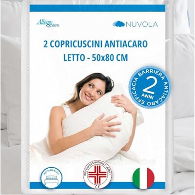 Set di federe Nuvola - Protezione da acari Set di federe Nuvola - Protezione da acari