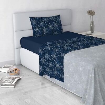 Italian Bed Linen Set Lenzuola Letto Fashion, Made in Italy- Completo Letto in Morbida Microfibra, Lenzuolo Sotto con Angoli, Telo Sopra 180x270 e Federa con Patella Interna, Piazza e Mezza, Fireworks Italian Bed Linen Set Lenzuola Letto Fashion, Made in Italy- Completo Letto in Morbida Microfibra, Lenzuolo Sotto con Angoli, Telo Sopra 180x270 e Federa con Patella Interna, Piazza e Mezza, Fireworks