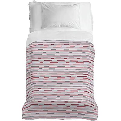 PENSIERI DELICATI Telo Copriletto 170 x 280 cm, Telo Singolo 100% Cotone Pique, Ideale Come Telo Arredo, Coperta Salva Letto 1 Piazza, Fantasia Roma Rosso, 100% Made in Italy PENSIERI DELICATI Telo Copriletto 170 x 280 cm, Telo Singolo 100% Cotone Pique, Ideale Come Telo Arredo, Coperta Salva Letto 1 Piazza, Fantasia Roma Rosso, 100% Made in Italy