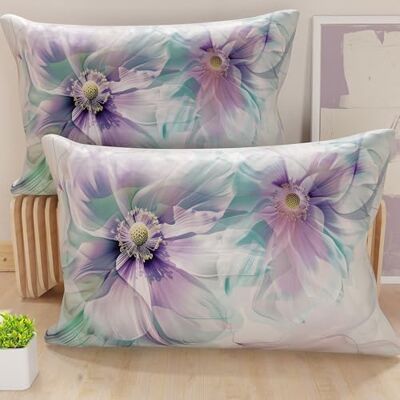 PETTI Artigiani Italiani Coppia di Federe Cuscino 40x145 cm in Microfibra, Cuscini Arredo Camera da Letto, Divano, Salotto, Set 2 Fodere Copricuscino, Federa Floreale 159, 100% Made in Italy PETTI Artigiani Italiani Coppia di Federe Cuscino 40x145 cm in Microfibra, Cuscini Arredo Camera da Letto, Divano, Salotto, Set 2 Fodere Copricuscino, Federa Floreale 159, 100% Made in Italy