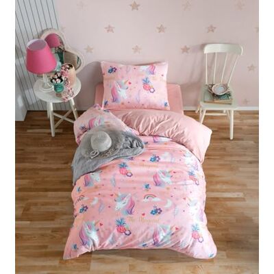Nuit Des Rêves Set di copertine doppie (200 x 200 cm), rosa, 65% cotone, 35% poliestere, lavabile in lavatrice, 120 thread Count, Button & Envelope Closure Elegante e confortevole Nuit Des Rêves Set di copertine doppie (200 x 200 cm), rosa, 65% cotone, 35% poliestere, lavabile in lavatrice, 120 thread Count, Button & Envelope Closure Elegante e confortevole