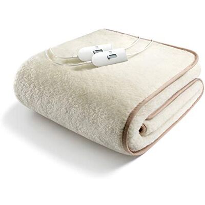 Imetec SGR Scaldaletto, Peluche 50% Lana, Matrimoniale Imetec SGR Scaldaletto, Peluche 50% Lana, Matrimoniale