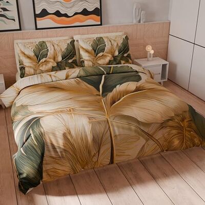 PETTI Artigiani Italiani Set Copripiumino Matrimoniale 250x200 cm (2 Federe 50x80 cm Incluse), Parure Copripiumino Morbida Microfibra con Stampa Digitale Floreale 04 302 Made in Italy PETTI Artigiani Italiani Set Copripiumino Matrimoniale 250x200 cm (2 Federe 50x80 cm Incluse), Parure Copripiumino Morbida Microfibra con Stampa Digitale Floreale 04 302 Made in Italy