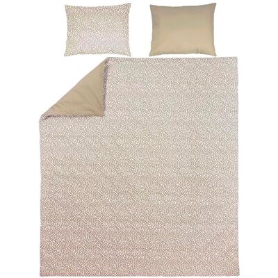 MEYCO Home Cheetah/Uni biancheria da letto matrimoniale (cotone, materiale traspirante, di facile manutenzione, pratica striscia da rimboccare, dimensioni: 200 x 200/220 cm), tortora MEYCO Home Cheetah/Uni biancheria da letto matrimoniale (cotone, materiale traspirante, di facile manutenzione, pratica striscia da rimboccare, dimensioni: 200 x 200/220 cm), tortora