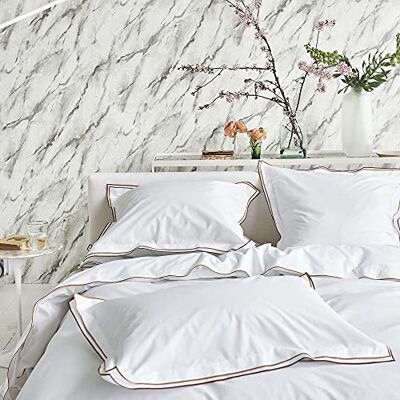 Designers Guild Astor Copripiumino in Cotone, 240 x 220 cm, Colore: Castagna/Ocra Designers Guild Astor Copripiumino in Cotone, 240 x 220 cm, Colore: Castagna/Ocra
