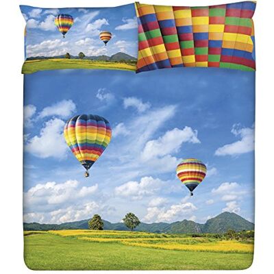 Gabel Planet Globus Completo Lenzuolo Copriletto, 100% Cotone, Singolo, 80 x 190 cm Gabel Planet Globus Completo Lenzuolo Copriletto, 100% Cotone, Singolo, 80 x 190 cm