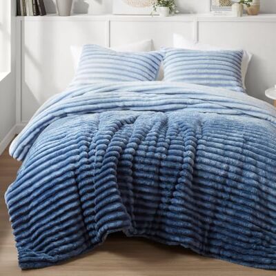 Intelligent Design Set di biancheria da letto per letto Queen Comfoter, comodo set di biancheria da letto in peluche e retro in microfibra, 3 pezzi, piumino leggero in velluto a coste e 2 federe, per Intelligent Design Set di biancheria da letto per letto Queen Comfoter, comodo set di biancheria da letto in peluche e retro in microfibra, 3 pezzi, piumino leggero in velluto a coste e 2 federe, per