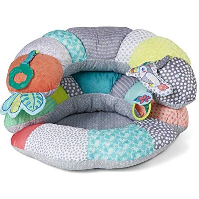 Infantino Prop-A-Pillar Pastello - Tappeto Gioco e Supporto Infantino Prop-A-Pillar Pastello - Tappeto Gioco e Supporto