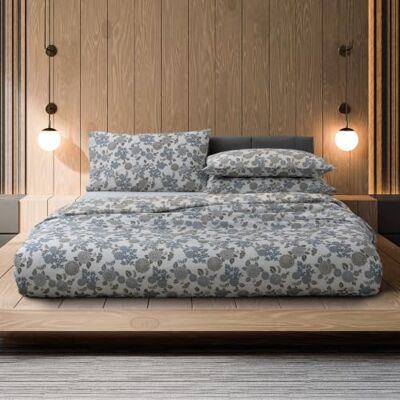 Gabel Copripiumino Kyoto Collezione Bianco Orientale, Puro Cotone 58 Fili, Sistema Piu Mio, Double-Face, Matrimoniale 250x205cm Gabel Copripiumino Kyoto Collezione Bianco Orientale, Puro Cotone 58 Fili, Sistema Piu Mio, Double-Face, Matrimoniale 250x205cm
