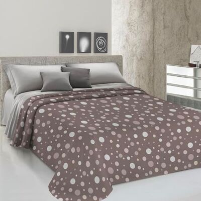 PENSIERI DELICATI Telo Copriletto Matrimoniale 260 x 280 cm, 100% Cotone Pique, Ideale Come Telo Arredo, Coperta Salva Letto 2 Piazze, Fantasia Palla Tortora, 100% Made in Italy PENSIERI DELICATI Telo Copriletto Matrimoniale 260 x 280 cm, 100% Cotone Pique, Ideale Come Telo Arredo, Coperta Salva Letto 2 Piazze, Fantasia Palla Tortora, 100% Made in Italy