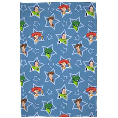 Disney Coperta in pile con licenza ufficiale Toy Story, super morbida e accogliente, design Explora, perfetta per decorare la camera da letto o il soggiorno, 100 x 150 cm, blu Disney Coperta in pile con licenza ufficiale Toy Story, super morbida e accogliente, design Explora, perfetta per decorare la camera da letto o il soggiorno, 100 x 150 cm, blu