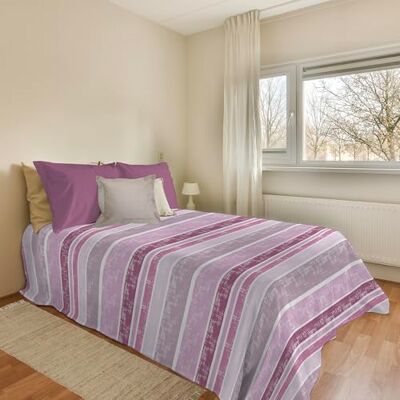 PENSIERI DELICATI Telo Copriletto 170 x 280 cm, Telo Singolo 100% Cotone Pique, Ideale Come Arredo, Coperta Salva Letto 1 Piazza, Fantasia Rodrigo Rosa, 100% Made in Italy PENSIERI DELICATI Telo Copriletto 170 x 280 cm, Telo Singolo 100% Cotone Pique, Ideale Come Arredo, Coperta Salva Letto 1 Piazza, Fantasia Rodrigo Rosa, 100% Made in Italy