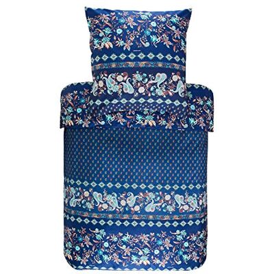 Bassetti Fabriano Biancheria da letto in raso, 200 x 200 cm, colore: Blu Bassetti Fabriano Biancheria da letto in raso, 200 x 200 cm, colore: Blu