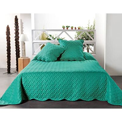 Linder Copriletto verde menta 230 x 250 cm Linder Copriletto verde menta 230 x 250 cm
