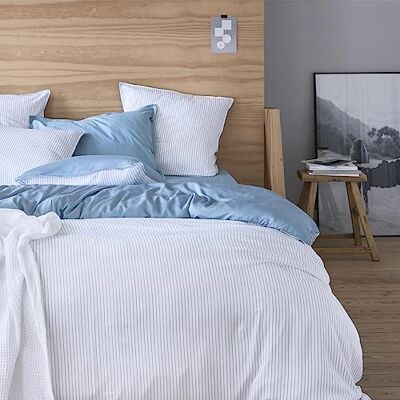 Essix SILLAGE - Blu ghiacciaio - viscosa di bambù - copripiumino Essix SILLAGE - Blu ghiacciaio - viscosa di bambù - copripiumino