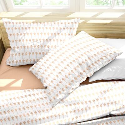 Ruggeri Set Lenzuola Completo Letto Matrimoniale Cotone, Lollipop Arancioni Ruggeri Set Lenzuola Completo Letto Matrimoniale Cotone, Lollipop Arancioni