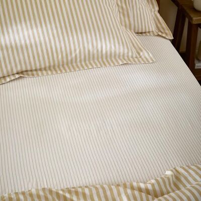 Yard Hebden Sottile Striscia Lenzuolo Aderente – Ultra Morbido 100% Cotone Lenzuolo A Righe (Giallo Miele – Doppio – 137x190x32cm) Yard Hebden Sottile Striscia Lenzuolo Aderente – Ultra Morbido 100% Cotone Lenzuolo A Righe (Giallo Miele – Doppio – 137x190x32cm)