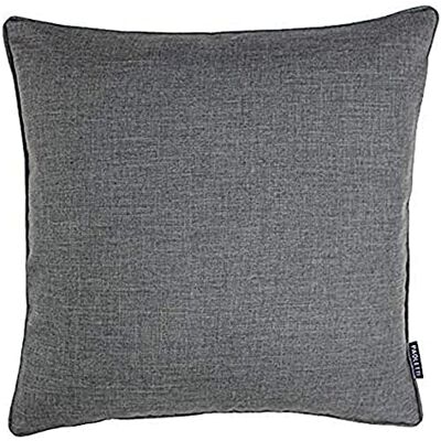 Riva Home Eclipse 45X45 FEATH Cush Silver, Poliestere, Argento, 45x45cm Riva Home Eclipse 45X45 FEATH Cush Silver, Poliestere, Argento, 45x45cm
