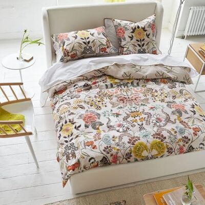 Designers Guild Copripiumino, Broccato Sepia, 200 x 200 cm, Beige Medio Designers Guild Copripiumino, Broccato Sepia, 200 x 200 cm, Beige Medio