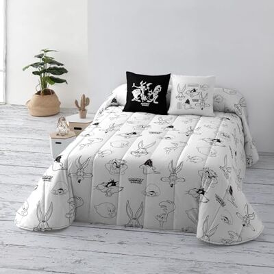 Play Fabrics - Looney B&W - 250x270cm - Multicolor - Bouti Play Fabrics - Looney B&W - 250x270cm - Multicolor - Bouti