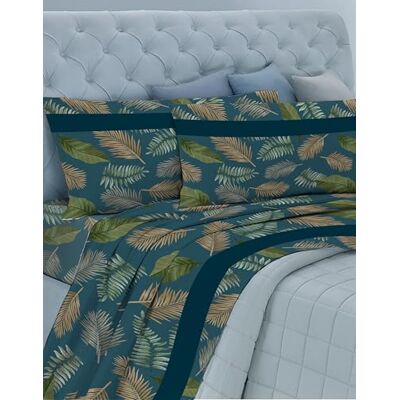 GEMITEX Completo Letto Cotone In, 100% COTONE, Traspirante, Privo di Sostanze Nocive, Qualità Certificata STANDARD 100 by OEKO-TEX Fiducia nel Tessile, MATRIMONIALE, G22/BLUE, Designed in Italy GEMITEX Completo Letto Cotone In, 100% COTONE, Traspirante, Privo di Sostanze Nocive, Qualità Certificata STANDARD 100 by OEKO-TEX Fiducia nel Tessile, MATRIMONIALE, G22/BLUE, Designed in Italy