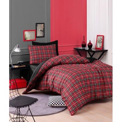 Nuit Des Rêves Christmas-Themed Set di copertine singole, 135 x 200 cm, con federa da 80 x 80 cm, 65% cotone, 35% poliestere, lavabile in lavatrice, chiusura a bottone Nuit Des Rêves Christmas-Themed Set di copertine singole, 135 x 200 cm, con federa da 80 x 80 cm, 65% cotone, 35% poliestere, lavabile in lavatrice, chiusura a bottone