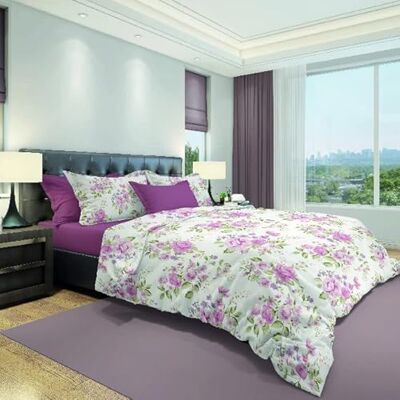 HOMEMANIA Biancheria da letto Rosa Multicolore - Biancheria da letto HOMEMANIA Biancheria da letto Rosa Multicolore - Biancheria da letto